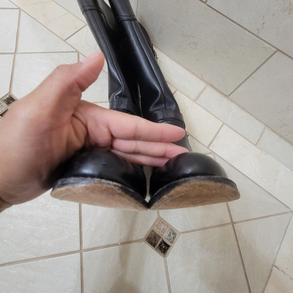 Frye leather over the Knee Riding boots. - Picture 9 of 12